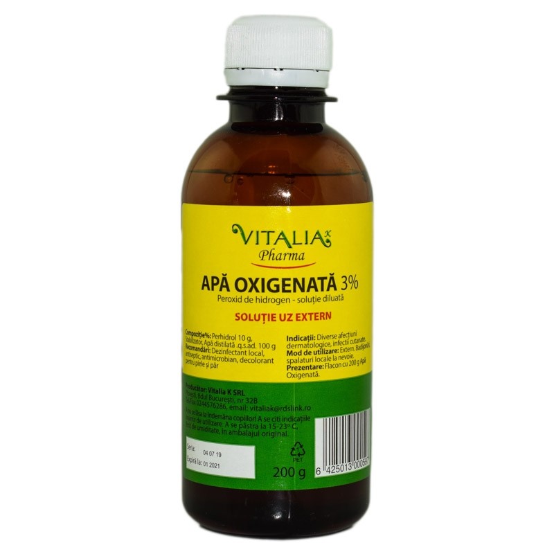 Apa oxigenata 3% 1l