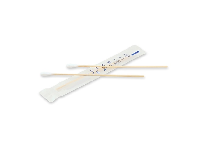 Set 100 bucati, bete antibiograma sterile, lemn