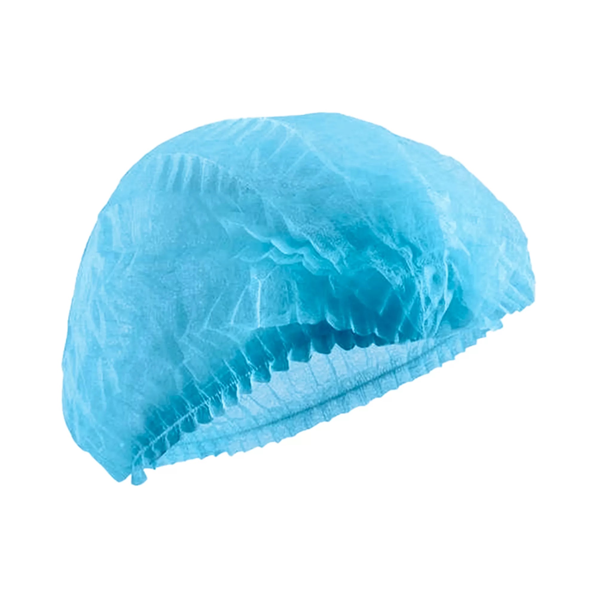 Bonete bufante cu elastic - albastru