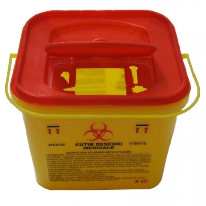 Cutie intepatoare plastic 1.5l, 10 buc/set