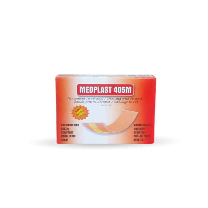 Medplast - pansament rivanol 40cm x 5cm