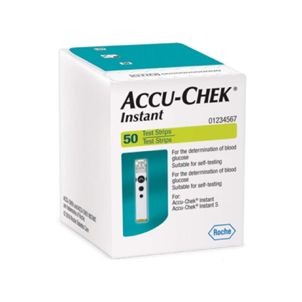 Teste glicemie accu chek instant, 50 buc